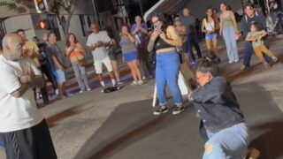 Dance Battle with Intense Moves