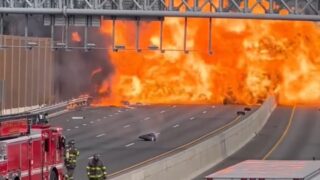 Truck Explosion on New Jersey Highway Claims the Life of Driver